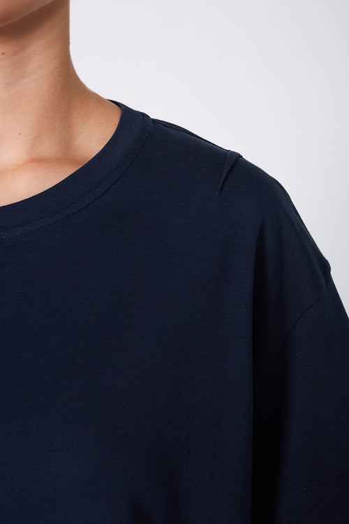 boxed tee / navy