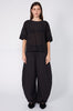 boxed top / black