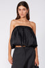 bubble crop / black