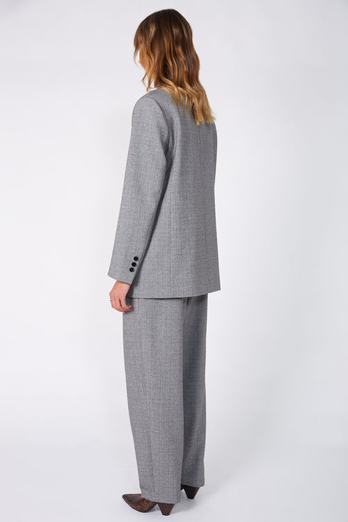 bypass blazer / grey marle