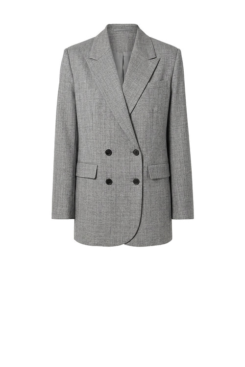 bypass blazer / grey marle