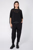 caped crop / black