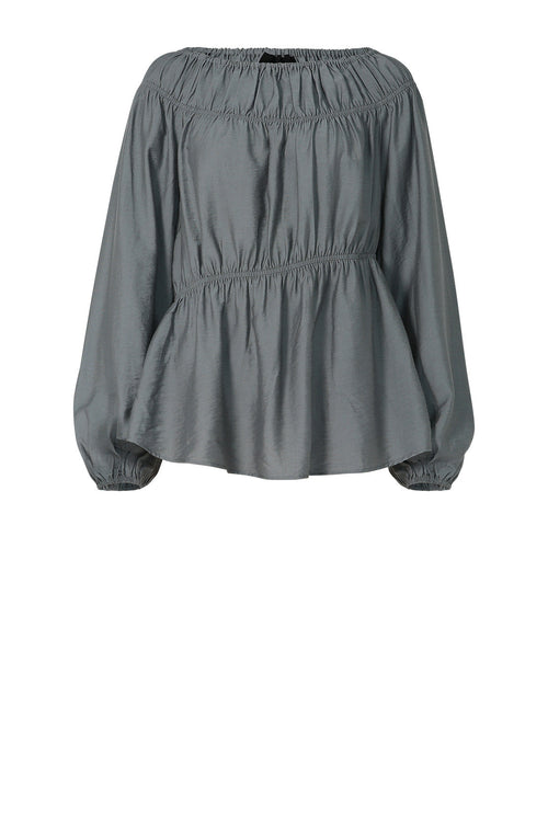 cased top / smoked blue
