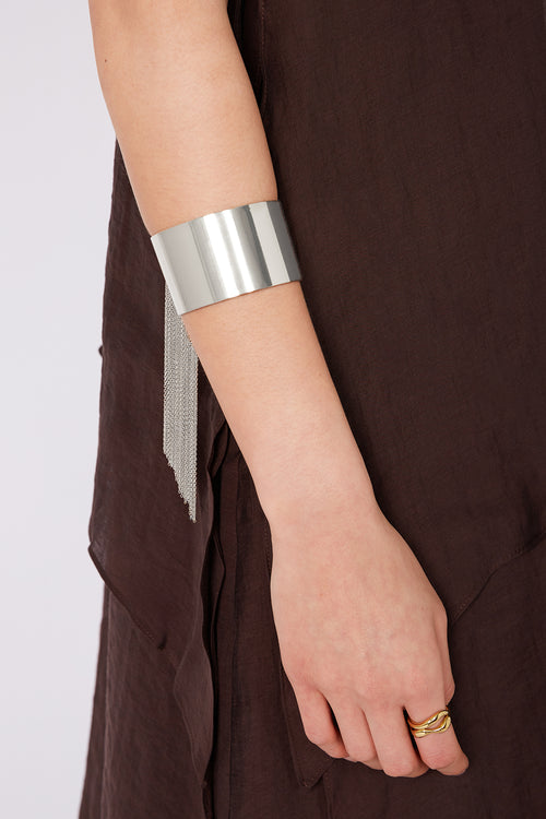 chain bracelet / silver