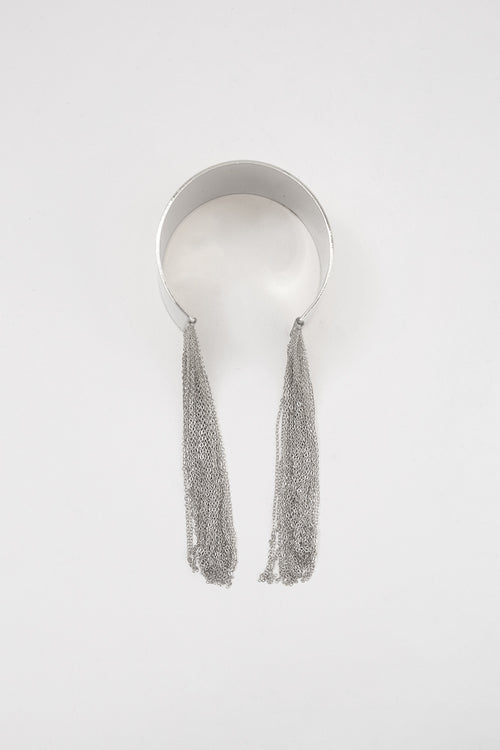 chain bracelet / silver