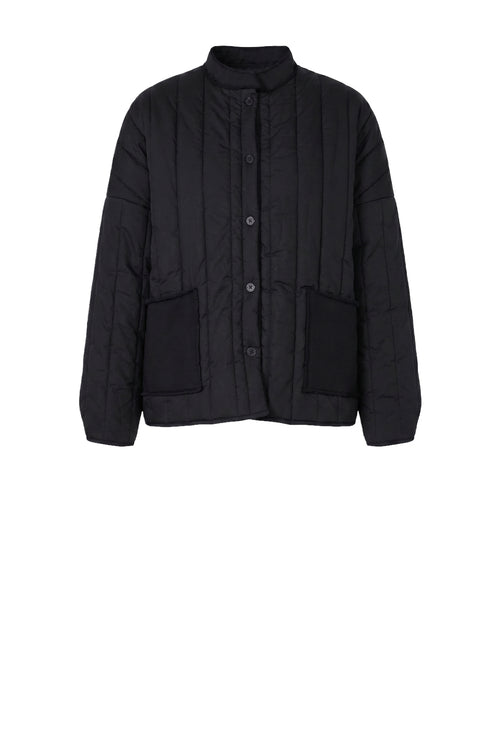 channel jacket / black