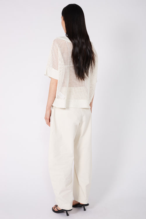 chord mesh top / calico