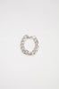chunky chain bracelet / silver