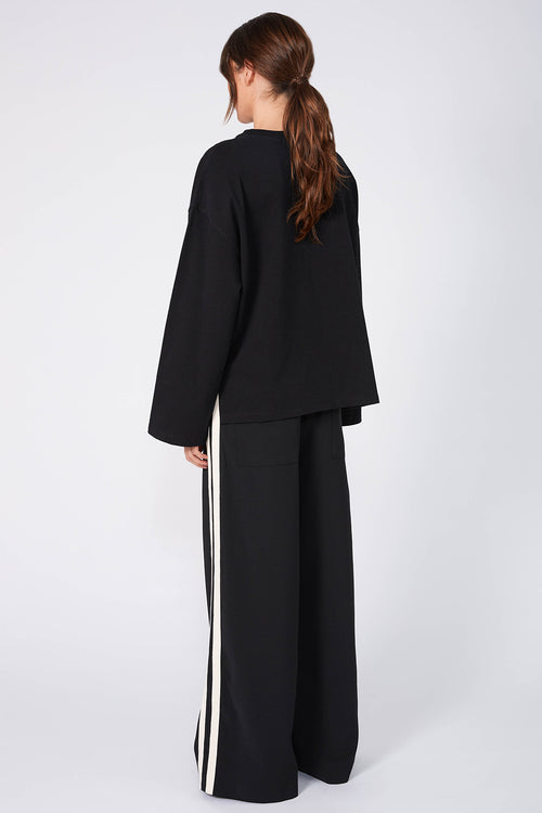 cindered pant / black|natural