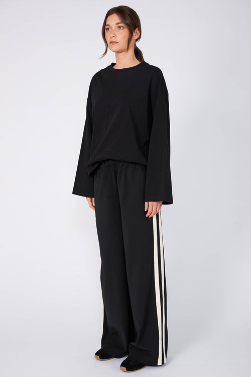 cindered pant / black|natural