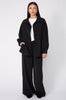 clinched jacket / black