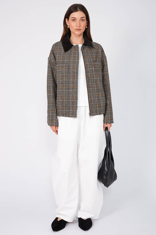 concealment bomber / natural| chocolate| tan