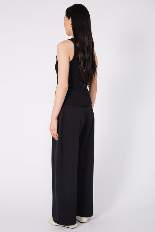 crevasse pant / black