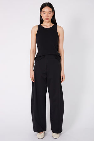 crevasse pant / black