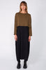 croppy merino sleeve / toffee