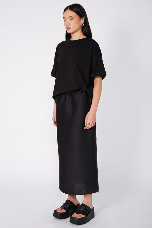 direct skirt / black