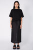direct skirt / black