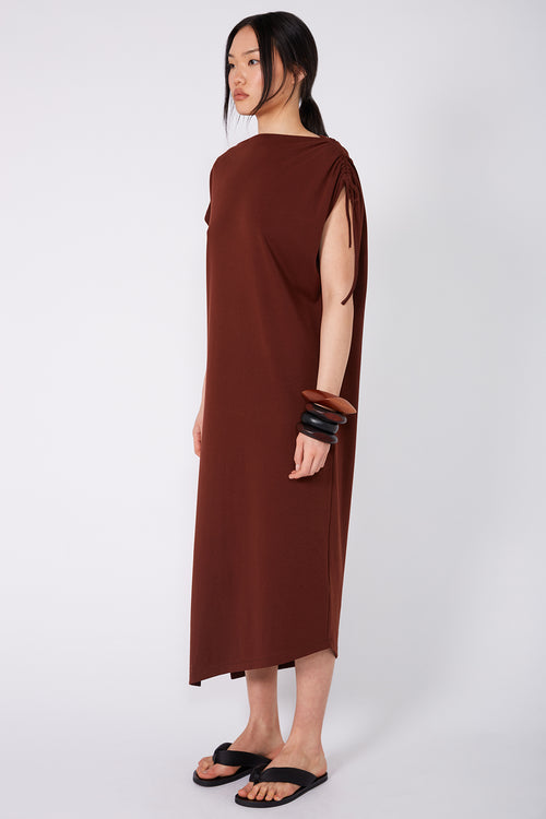 disclose dress / terracotta