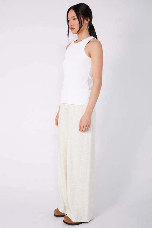 disclose trackpant / cream marle