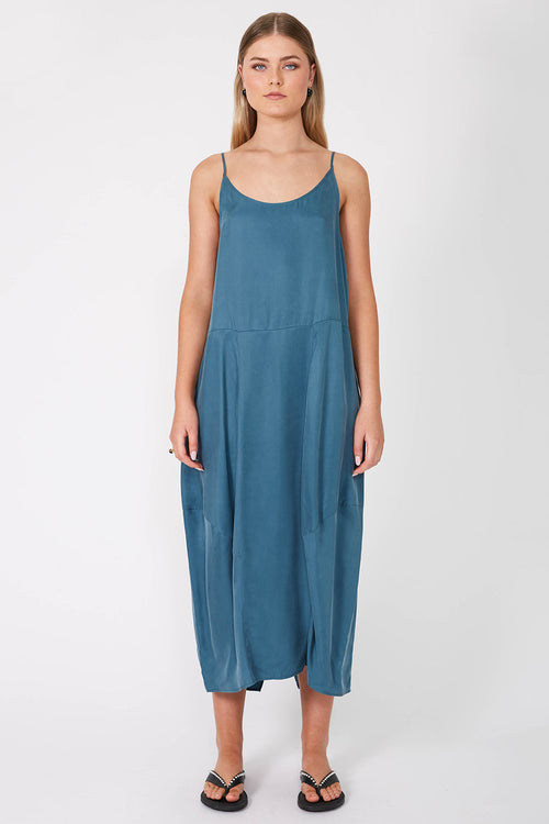 ember dress / teal blue