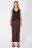 column bias maxi skirt / sangria