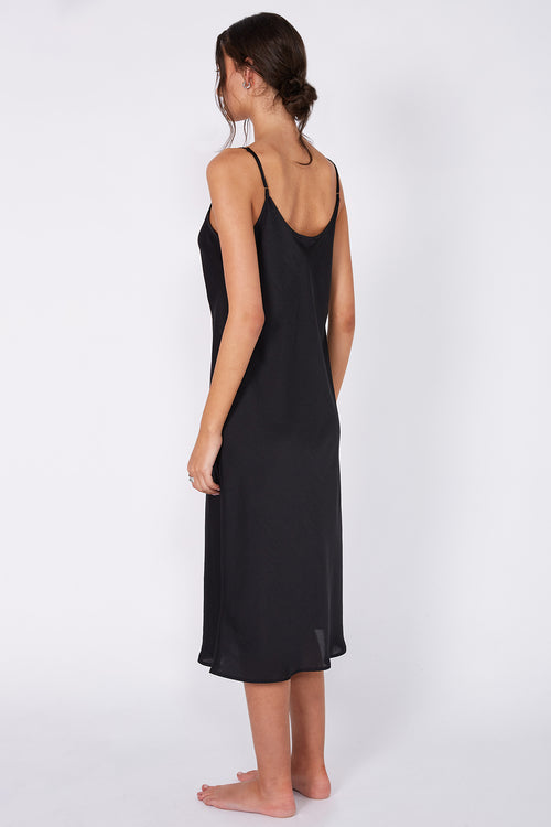 edit midi slip / black