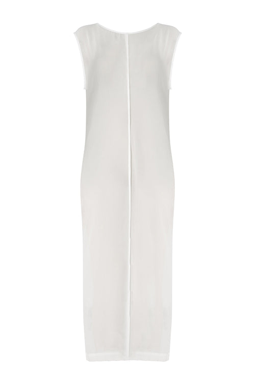 element midi dress / vintage white