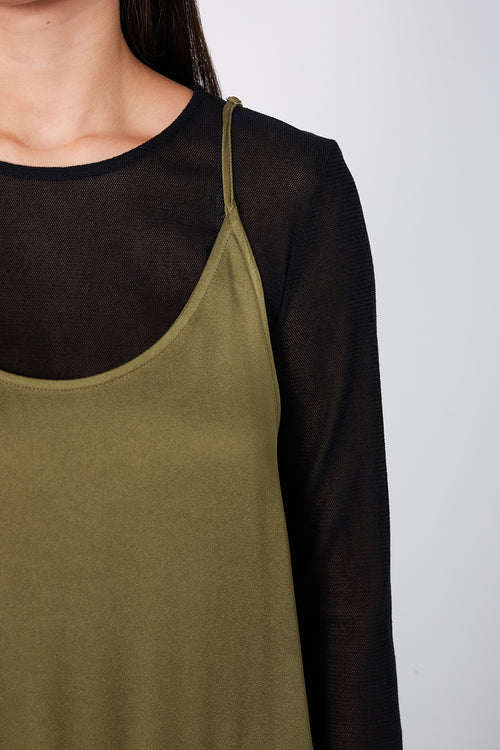 ember dress / moss green