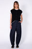 encased full length pant / dark indigo