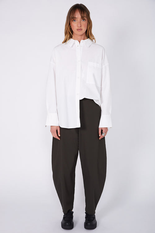 encased pant / artillery green