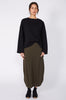 encase skirt / khaki