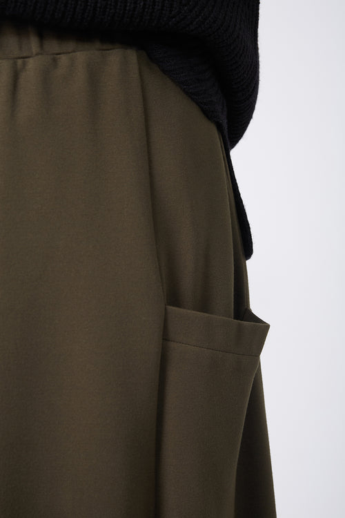 encase skirt / khaki