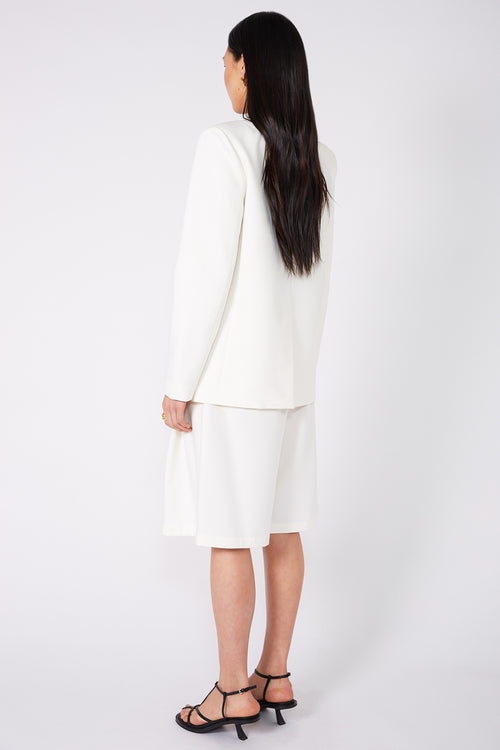 everyday blazer / ivory cream