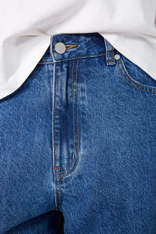 exact jean / vintage blue stonewash