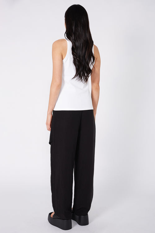 extended pant / black