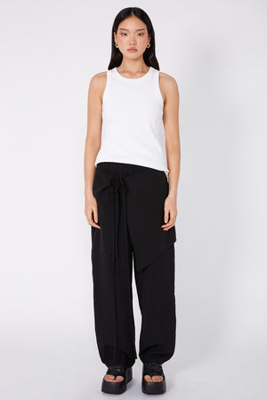 extended pant / black