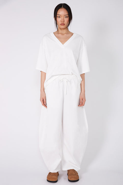 fielded tee / white