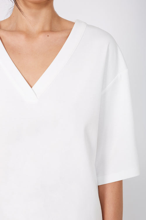 fielded tee / white