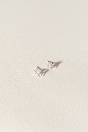 Xx earrings / silver