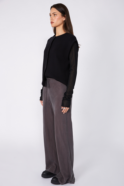 frame bias pant / Dark Mushroom