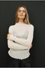 funnel pleat skin / ivory