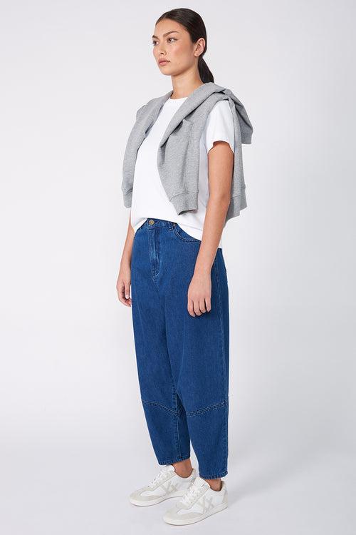 furthered jean / washed indigo