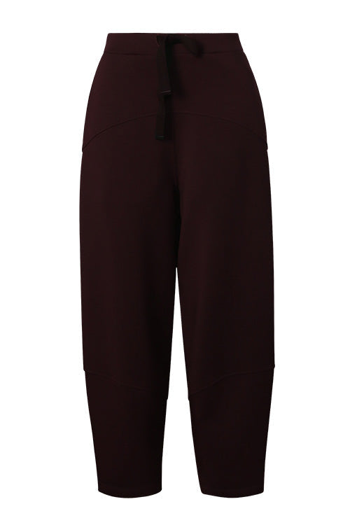 furthering ponti track pant / black forest