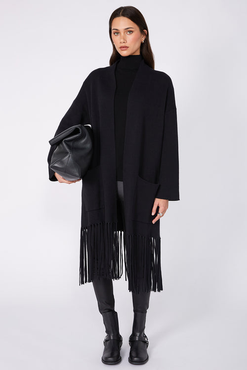glossy pant / black