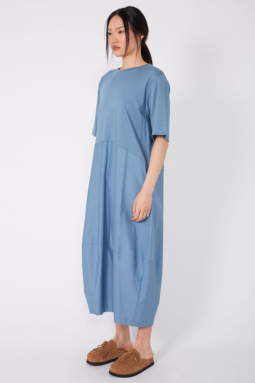 headspin dress / dusty blue