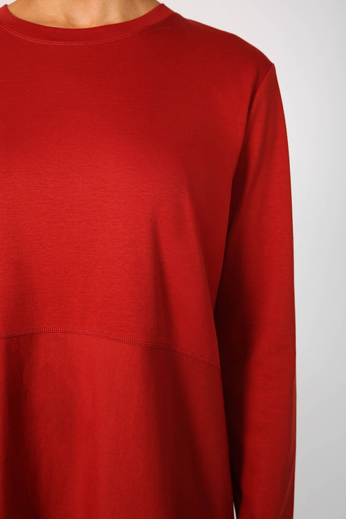 headspin longsleeve dress / burnt ochre