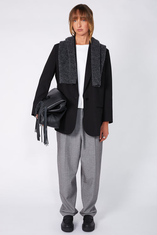 inclination pant / grey marle