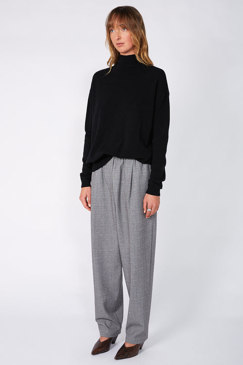 inclination pant / grey marle