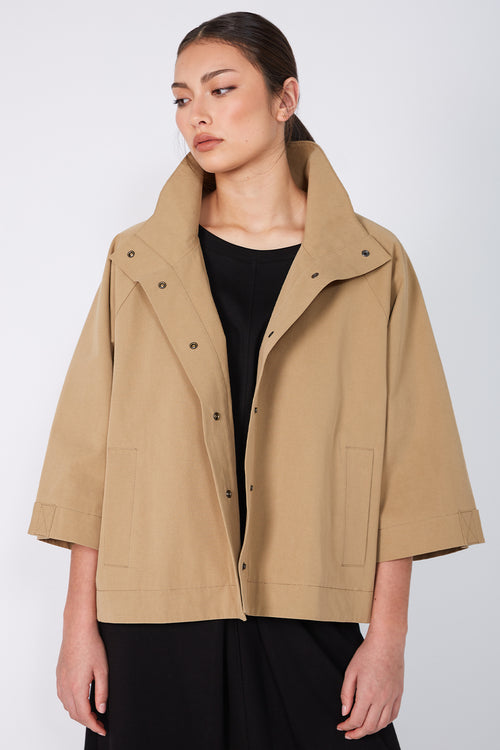 intent jacket / camel
