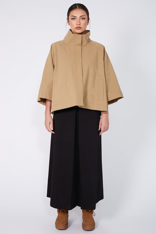 intent jacket / camel